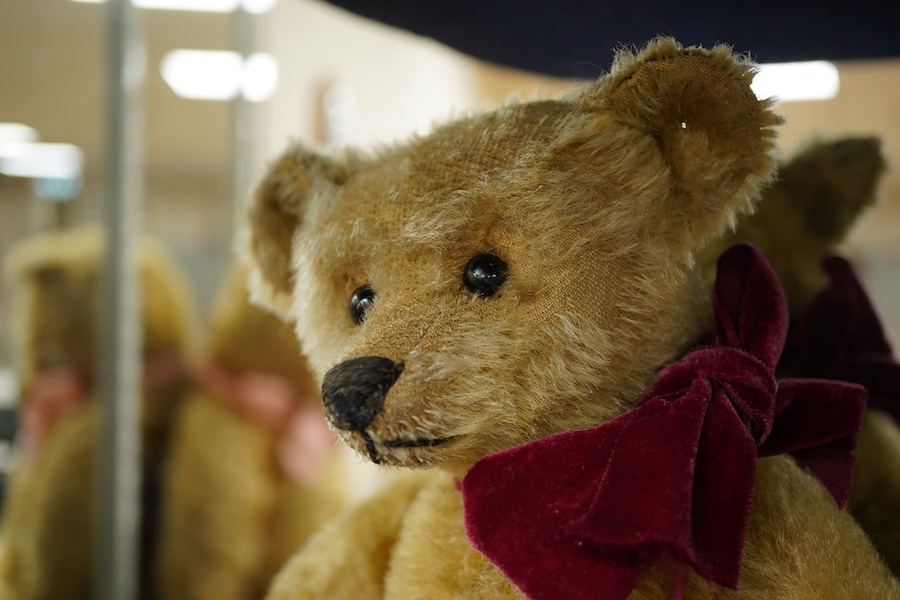 A Steiff teddy bear, c.1906, approx. 33cm long
